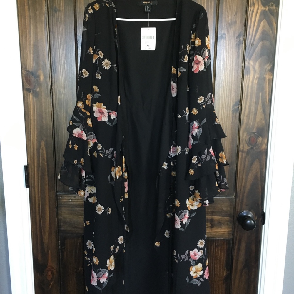Forever21 Floral Kimono